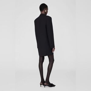 Anine Bing Elegant Black Jacket Dress Style NWT